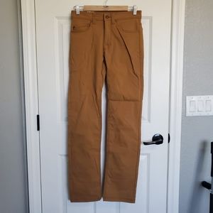 Brand New Men's Prana Stretch Zion pants, 28x34
